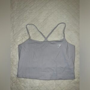 Gymshark Lavender pastel crop top